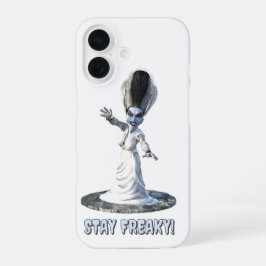 Stay Freaky! Bride of Frankenstein iPhone 16ケース