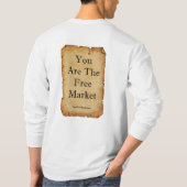 Stay Free/マーケッツ – 長袖 Tシャツ (裏面)