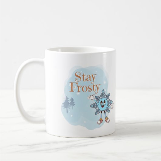 Stay Frosty コーヒーマグカップ (左)