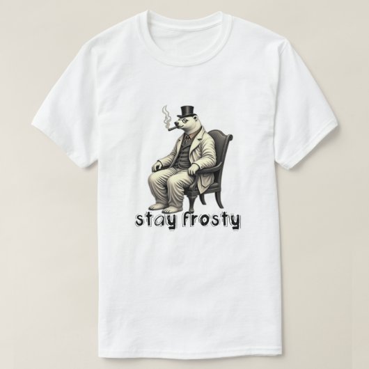 Stay Frosty Tシャツ (デザイン正面)