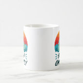 Stay Gnarly Cute Narwhal Narwhals Lover コーヒーマグカップ (中央)