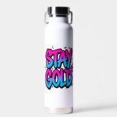 STAY GOLD グラフィティネオン ウォーターボトル (正面)