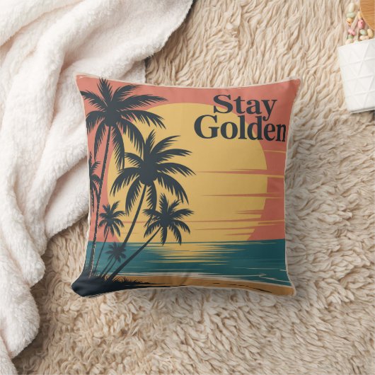 Stay Golden クッション (ブランケット)