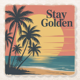 Stay Golden ペーパーコースター