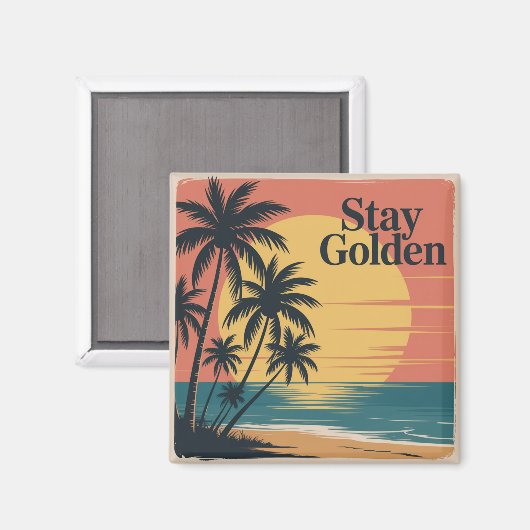 Stay Golden マグネット (正面/裏面)