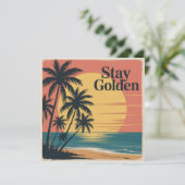 Stay Golden 招待状 (スタンド正面)