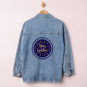 “Stay Golden” Denim Jacket デニムジャケット (ハンガー)