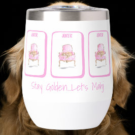 Stay Golden... Let's Mahj パーソナライズド ドッグ