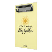 Stay Golden Mini Clipboard - Organized on the Go! ミニクリップボード (アングル2)