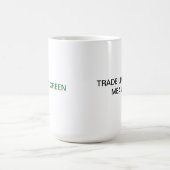 Stay green mug コーヒーマグカップ (中央)