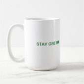 Stay green mug コーヒーマグカップ (左)
