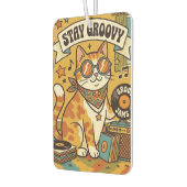 STAY GROOVY | 動物好き | ボヘミア カーエアーフレッシュナー (左)