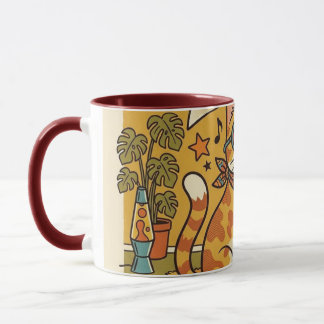 STAY GROOVY | 動物好き | ボヘミア マグカップ