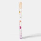 Stay Groovy Pink Purple Retro Phone Case Case-Mate iPhoneケース (裏面 / 左)