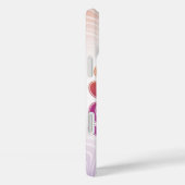 Stay Groovy Pink Purple Retro Phone Case Case-Mate iPhoneケース (裏面 / 右)