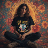 Stay Groovy Retro Mushroom Aesthetic | 70s retro Tシャツ