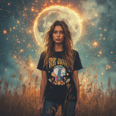 Stay Groovy Retro Mushroom Aesthetic | 70s retro Tシャツ