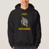 Stay Grounded Electrician パーカ (正面)