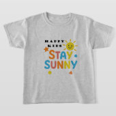 Stay HAPPY KIDS T shirt Tシャツ (レイダウン)