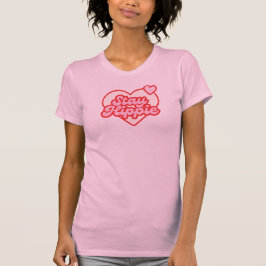 Stay hippie retro logo on t-shirt tシャツ