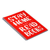 Stay Home and 読 Books ノートブック (右側)