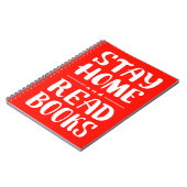 Stay Home and 読 Books ノートブック (左側)