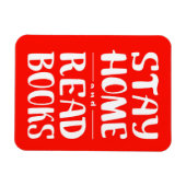 Stay Home and 読 Books マグネット (横)