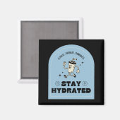Stay Hydrated Retro Kitchen Magnet マグネット (正面/裏面)