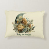 Stay in Magic Winter Moon Design アクセントクッション (裏面)