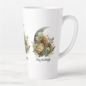 Stay in Magic Winter Moon Design カフェラテマグ (右)