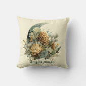 Stay in Magic Winter Moon Design クッション (正面)