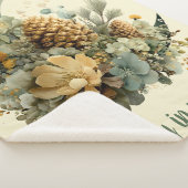 Stay in Magic Winter Moon Design シェルパブランケット (3/4)