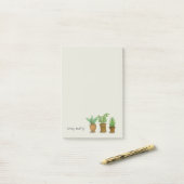 Stay leafy, for plant lovers ポストイット (デスク上)