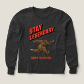 Stay Legendary, Keep Running Funny Bigfoot (デザイン正面)
