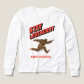 Stay Legendary, Keep Running Funny Bigfoot (デザイン正面)