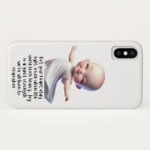 Stay light, stay Joyful - やる気を起こさせる Art Case-Mate iPhoneケース (裏面(横))