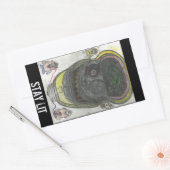 STAY LITスタンプ 長方形シール (封筒)