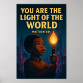 Stay Lit - Matthew 5:14 ポスター (正面)