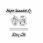 Stay lit sticker シール (正面)
