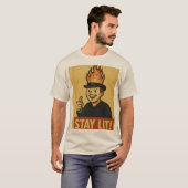 Stay Lit Tシャツ (正面フル)