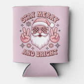 Stay Merry And Bright Christmas Ugly Xmas  缶クーラー (正面)