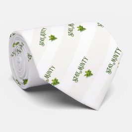 Stay Minty Derby Party Cute Saying Watercolor ネクタイ