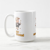 Stay Motivated Cow Mug コーヒーマグカップ (左)