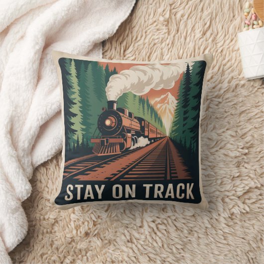 Stay On Track クッション (ブランケット)