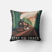 Stay On Track クッション (裏面)