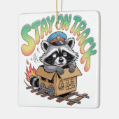 Stay On Track セラミックオーナメント (左)