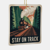Stay On Track セラミックオーナメント (右)