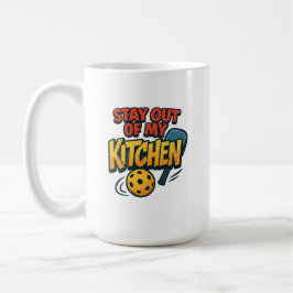 Stay Out of My Kitchen Premium コーヒーマグカップ