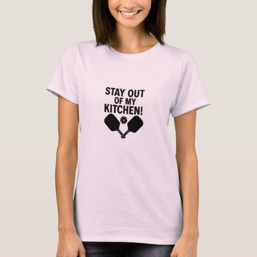 Stay Out of My Kitchen Premium Tシャツ (正面)