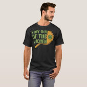 Stay Out Of The Kitchen Pickleball Court Tournamen Tシャツ (正面フル)